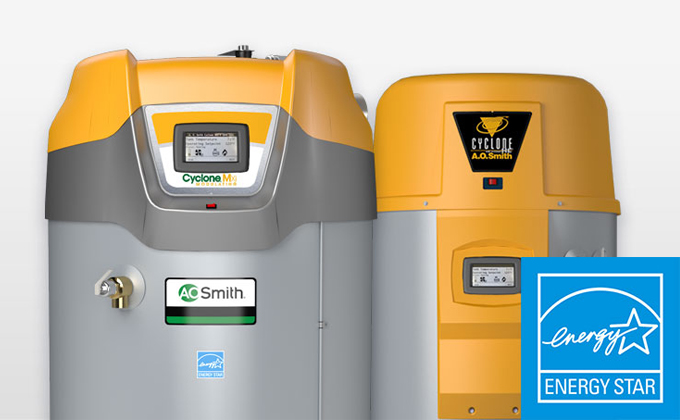 Cyclone Gas Water Heaters are Energy Star Certified Cyclone Gas Water Heaters are Energy Star Certified
