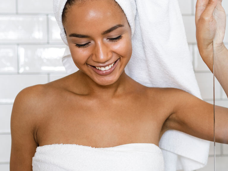 woman in shower woman in shower