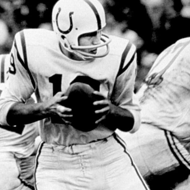 Johnny Unitas Colts game Johnny Unitas Colts game