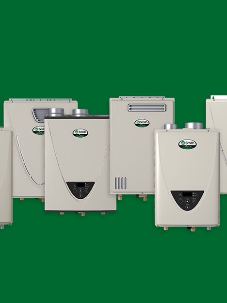 range of tankless water heaters